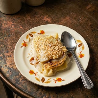 Thai Custard with Sticky Rice
