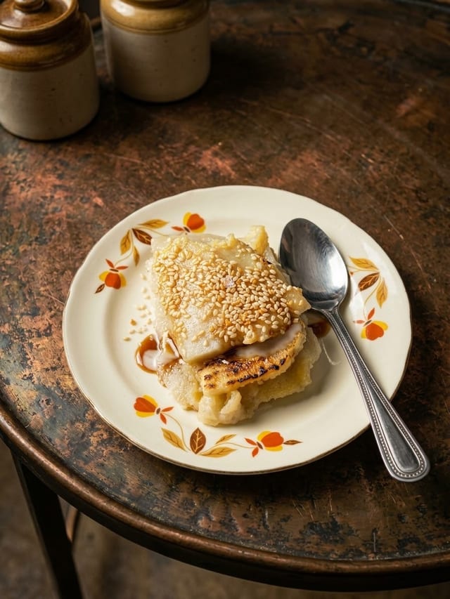 Thai Custard with Sticky Rice.