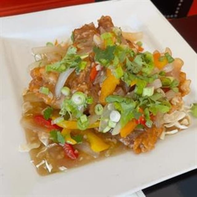 Garlic Fish.