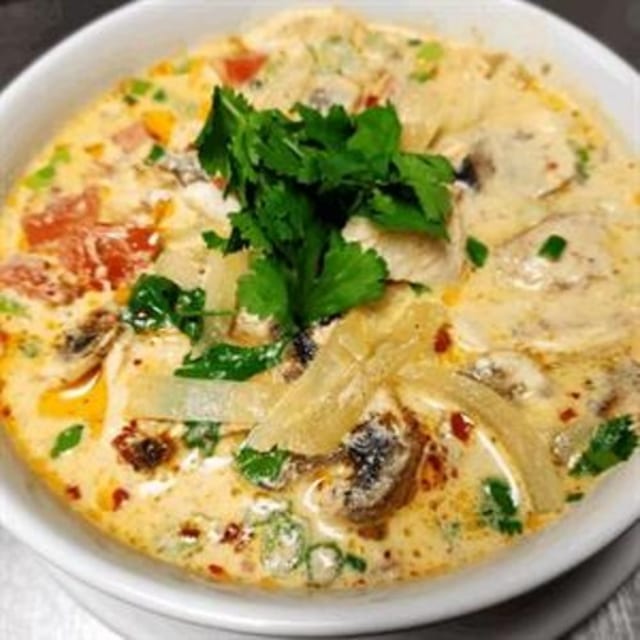 Thom Kha Noodle Soup.